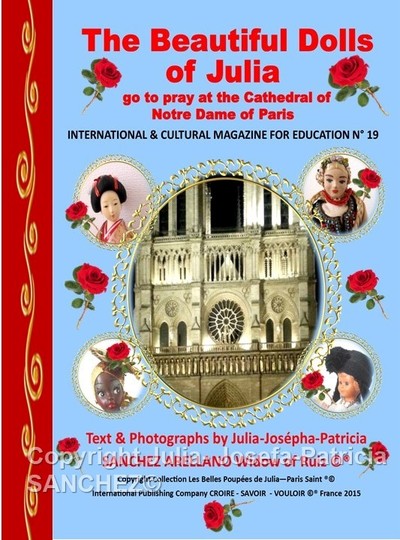 Image de Book N° 19 The Beautiful Dolls of Julia go to pray at the Cathedral of Notre Dame of Paris