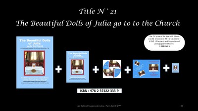 Picture of BOX N°21 THE BEAUTIFUL DOLLS OF JULIA GO TO THE CHURCH