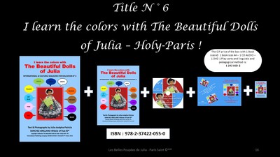Picture of BOX N°6 I LEARN THE COLORS WITH THE BEAUTIFUL DOLLS OF JULIA