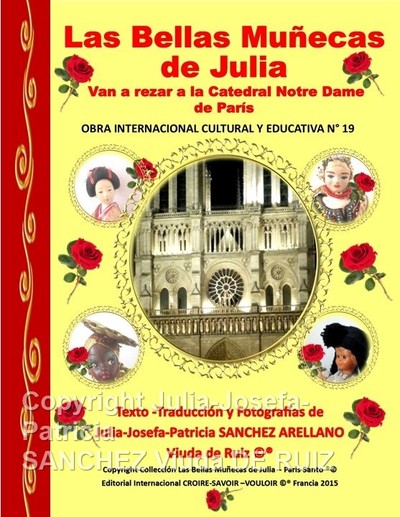 Image de Libro N° 19 Las Bellas Muñecas de Julia van a rezar a la Catedral de Notre Dame de París