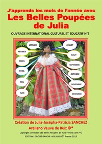 Picture of COFFRET N°5 J'APPRENDS LES MOIS DE L'ANNEE AVEC LES BELLES POUPEES DE JULIA