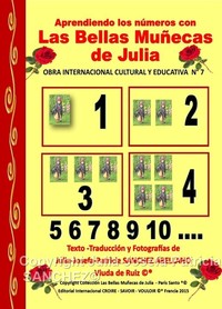 Image de Libro N°7 Aprendiendo los números con Las Bellas Muñecas de Julia