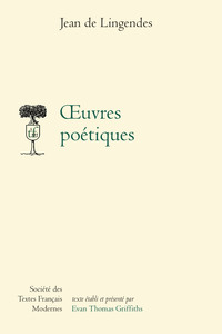 Picture of oeuvres poétiques