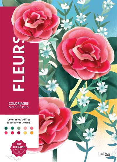 Picture of Coloriages mystères - Fleurs