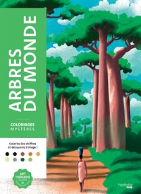 Picture of Coloriages mystères - Arbres du monde