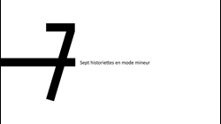 Picture of Sept historiettes en mode mineur