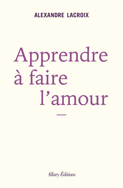 Picture of Apprendre à faire l'amour