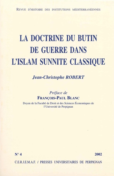 Image de Doctrine du butin de guerre dans l'islam sunnite classique