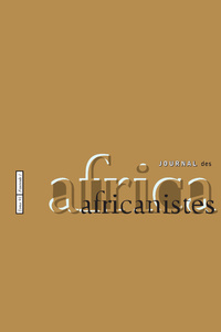 Image de JOURNAL DES AFRICANISTES, TOME 91, N 1/2021
