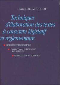 Image de TECHNIQUES DéLABORATION DES T
