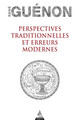 Image de Perspectives traditionnelles et Erreurs modernes