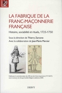 Image de La fabrique de la franc-maçonnerie française