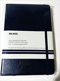 Picture of Notes cuir bleu de four