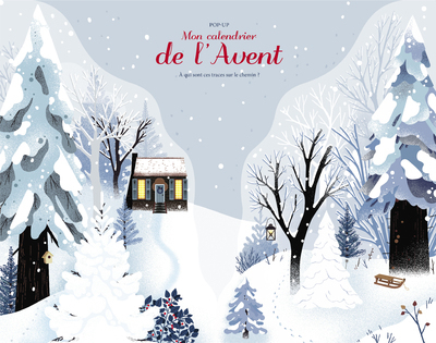 Image de Mon Calendrier de l'Avent (pop-up) - A qui sont ces traces sur le chemin?