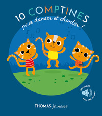 Picture of 10 comptines pour danser et chanter ! Chats Livre sonore
