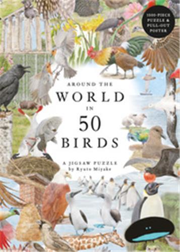 Picture of Around the World in 50 Birds A Jigsaw Puzzle /anglais