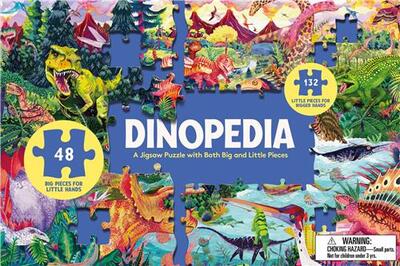 Picture of Dinopedia Jigsaw Puzzle A 180-Piece Jigsaw Puzzle with Both Big and Little Pieces /anglais