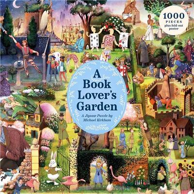 Image de A Book Lover's Garden A 1000-piece jigsaw puzzle /anglais