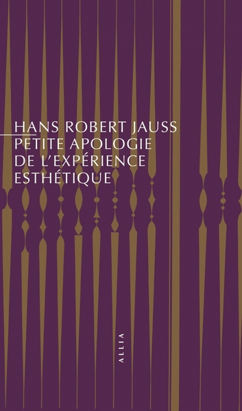 Picture of Petite apologie de l'expérience esthétique