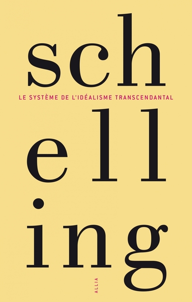 Picture of Le Système de l'idéalisme transcendantal