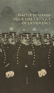 Picture of POUR UNE CRITIQUE DE LA VIOLENCE