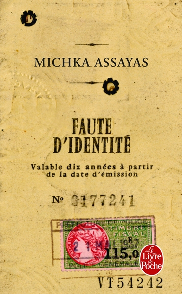 Image de Faute d'identité