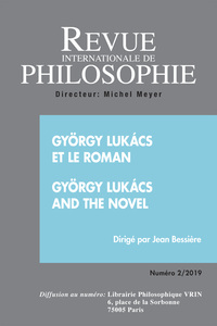 Picture of REVUE INTERNATIONALE DE PHILOSOPHIE 288 (2-2019)  GYORGY LUKACS ET LE ROMAN
