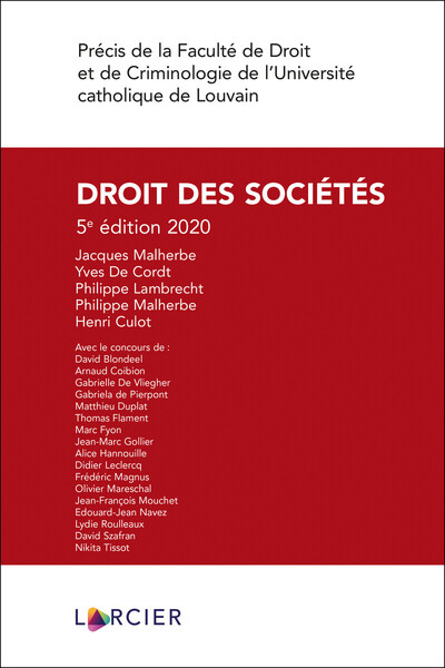 Picture of Précis de droit des sociétés