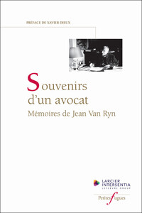 Picture of Souvenirs d'un avocat - Mémoires de Jean Van Ryn