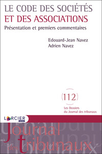 Picture of Le Code des sociétés et des associations