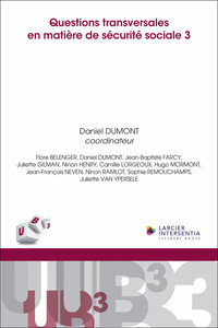 Picture of Questions transversales en matière de sécurité sociale 3