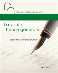 Picture of La vente - Théorie générale