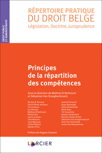 Picture of Principes de la répartition des compétences