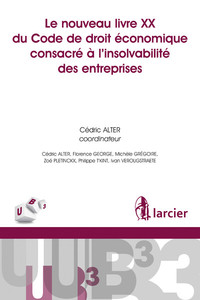 Picture of Le nouveau livre XX du Code de droit économique consacré à l'insolvabilité des entreprises