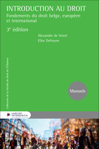 Picture of Introduction au droit - Fondements du droit belge, européen et international