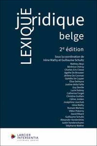 Picture of Lexique juridique belge