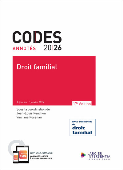 Picture of Code annoté - Droit familial 2026 - À jour au 1er janvier 2026