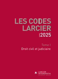 Picture of Code Larcier - Tome I - Droit civil et judiciaire - À jour au 1er mars 2025