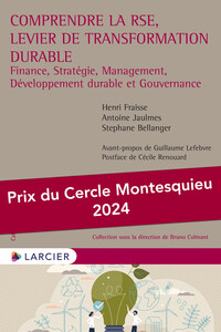 Picture of Comprendre la RSE, levier de transformation durable - Finance, Stratégie, Management, Développement durable et Gouvernance