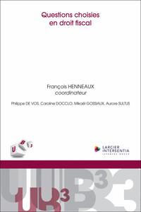 Image de Questions choisies en droit fiscal