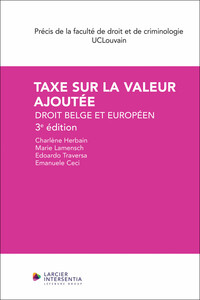 Picture of Taxe sur la valeur ajoutée - Droit belge et européen
