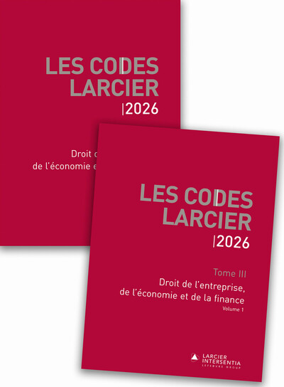 Image de Code Larcier - Tome III - Droit de l'entreprise, de l'économie et de la finance - À jour au 1er mars