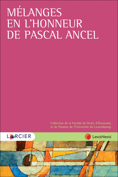 Picture of Mélanges en l'honneur du Professeur Ancel