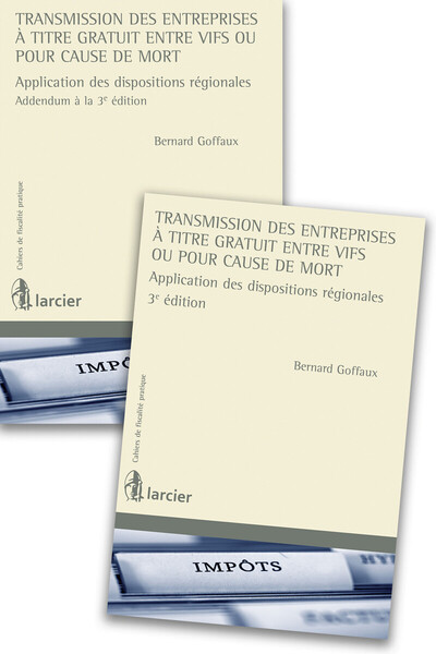 Image de Transmission des entreprises à titre gratuit - Livre et Addendum - Livre et Addendum - Tome 20