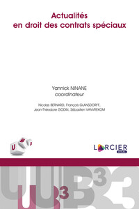 Image de Actualités en droit des contrats spéciaux