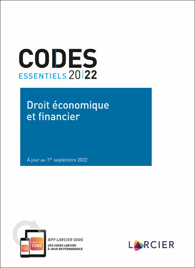 Picture of Code essentiel - Droit économique et financier 2022 - À jour au 1er septembre 2022