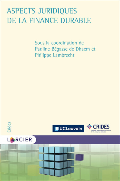 Image de Aspects juridiques de la finance durable