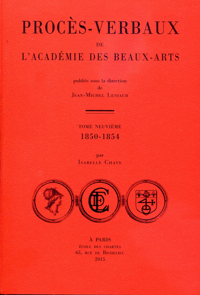 Image de Procès-verbaux de l'Académie des beaux-arts