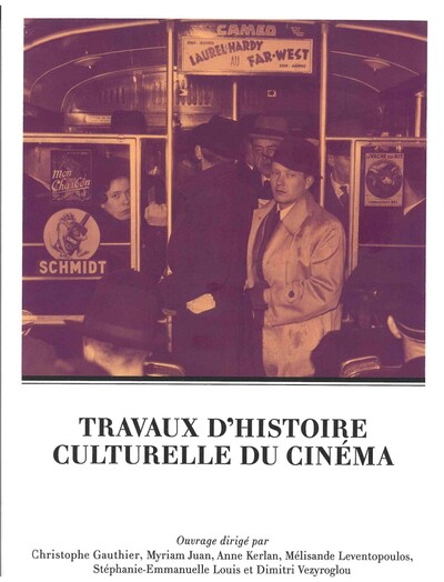 Picture of TRAVAUX D'HISTOIRE CULTURELLE DU CINEMA