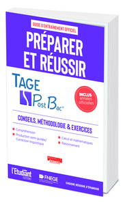 Picture of L'Officiel du TAGE POST BAC